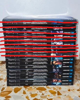 📘Solo Leveling Vol. 1–8 Edizione Italiana Ottime