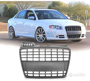 GRIGLIA PER AUDI A4 B7 LOOK SLINE COLORE NERO