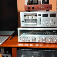sintoamplificatore SansuiG6700+piastra cassette 