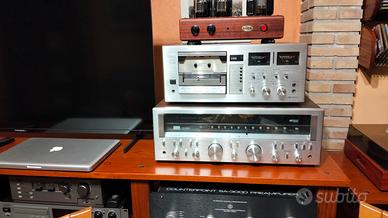 sintoamplificatore SansuiG6700+piastra cassette 