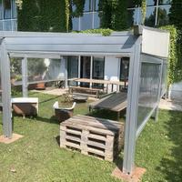 
Pergola bioclimatica alluminio 7x7 m – motoriz.
