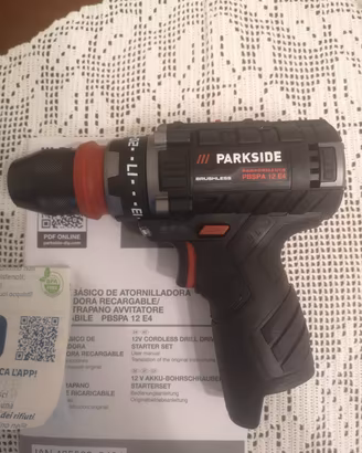 Avvitatore Parkside Performance 12V Garanzi vergin