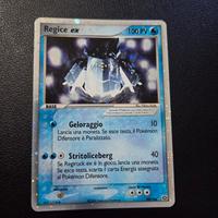 Carta Pokémon Regice Ex 98/104 Exc ITA