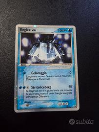 Carta Pokémon Regice Ex 98/104 Exc ITA