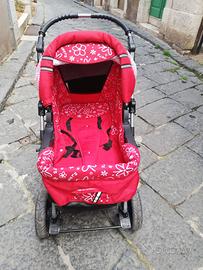 Passeggino/carrozzina con ovetto