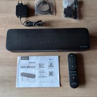 Soundbar bluetooth 2.1 con subwoofer integrato