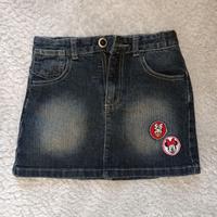 Minigonna bambina 6 anni