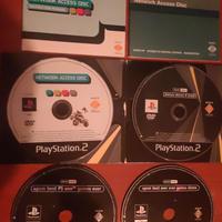 Giochi Demo PS1/PS2 e Network Access Disc