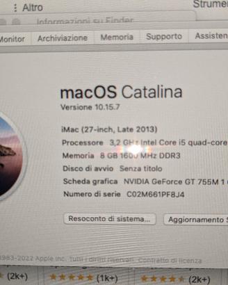 iMac 27 pollici 