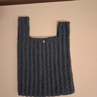 borsa ad uncinetto,pochette fatta a mano,borsa