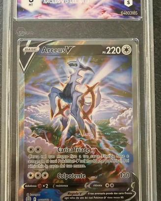Carta pokemon gradata Arceus V Alternative Art