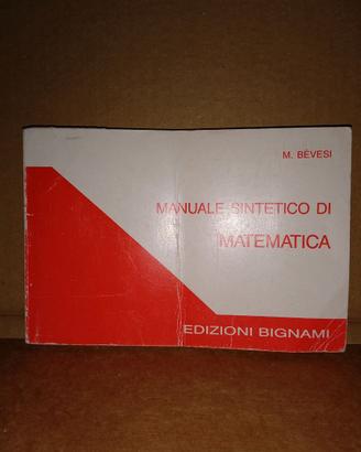 Bignami di matematica. Manuale sintetico tascabile