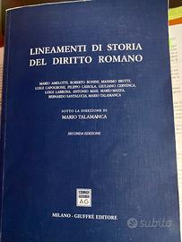 Lineamenti di Storia del diritto romano TALAMANCA