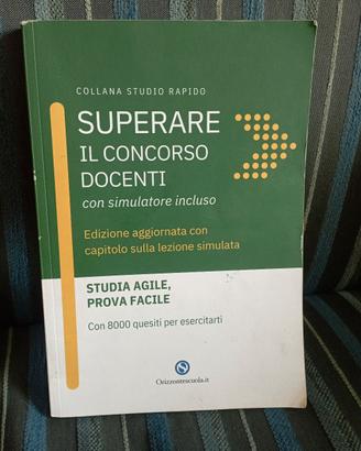 superare il concorso docenti  manuale orizzonte