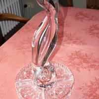 Centrotavola Airone di cristallo