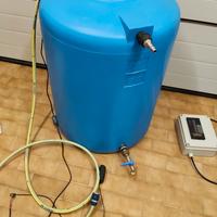 Cisterna acqua con accessori