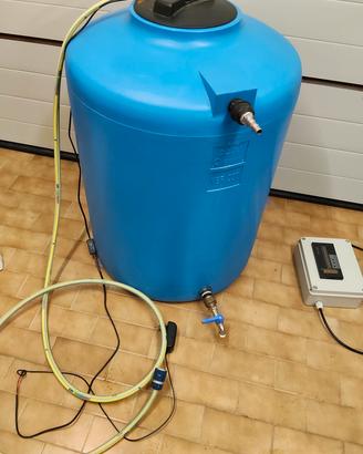 Cisterna acqua con accessori