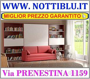 Letto a Scomparsa FAMILY 2piazze by Notti Blu