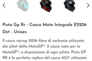 casco AGV pista GP RR 
