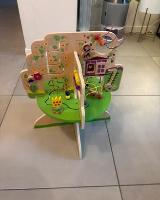 Albero sensoriale in legno