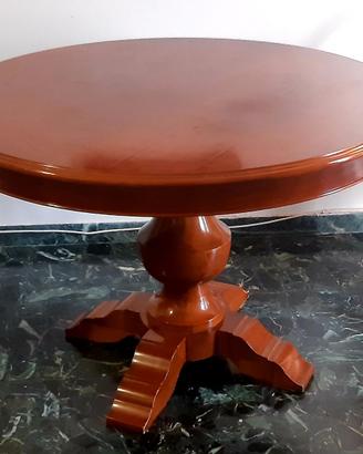 Divano letto, Tavolo rotondo, Specchio, Cassetto