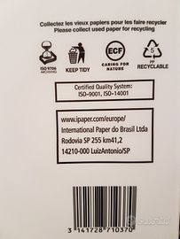 Risme carta a4 ''light'' 80 gr/m2