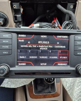 radio  navigatore mib MEDIA per vw-seat-skoda