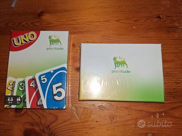 2 Mazzi Carte Pocker e 1 Mazzo Carte UNO Plenitude