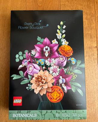 LEGO Botanicals Pretty Pink Flower Bouquet - 10342