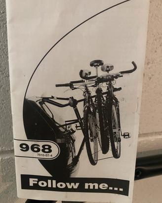 Portabici da portellone posteriore Thule