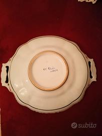 Piatto ceramica di Faenza