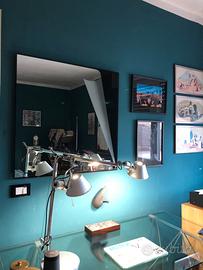 1970 Fontana Arte specchio mirror 80x80 cm