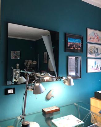 1970 Fontana Arte specchio mirror 80x80 cm