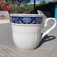 Set di 12 tazze caffe Porcellana Chateau Valmont