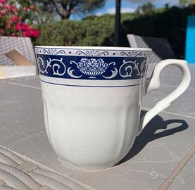 Set di 12 tazze caffe Porcellana Chateau Valmont