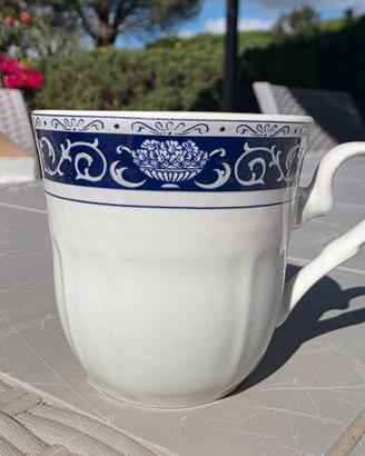 Set di 12 tazze caffe Porcellana Chateau Valmont