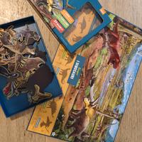 39 magneti dinosauro più tabellone 