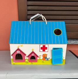 Janod clinica veterinaria in legno