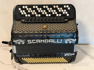 Scandalli cromo superior anni 50
