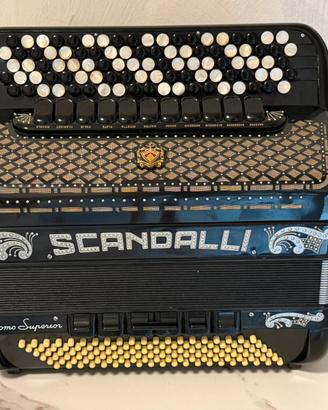 Scandalli cromo superior anni 50