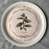 Piatto Natale Alemagna 1985