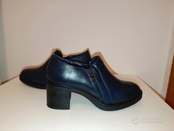 Stivaletto donna Super Mode color blu scuro n.36