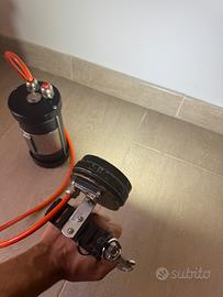 Torcia speleo sub canister