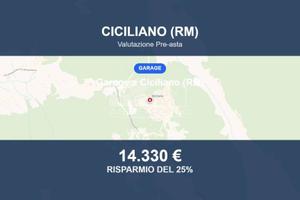 Immobile in asta di 43 m² a Ciciliano