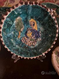 Piatto ceramica di Vietri Procida