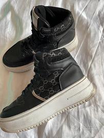 Scarpe donna Mix Feel nere e argento