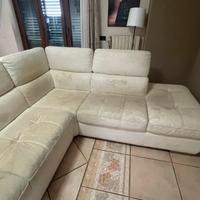 Divano ad angolo 4 posti + penisola