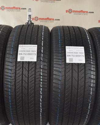 4 Pneumatici 245/50 R20 Bridgestone Dueler H/L 400