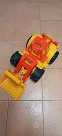 gioco trattore con ruspa 