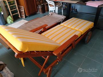 lettini da giardino o bordo piscina